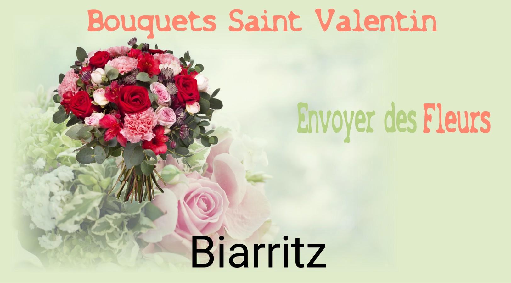 Roses de Saint-Valentin livrées à Biarritz